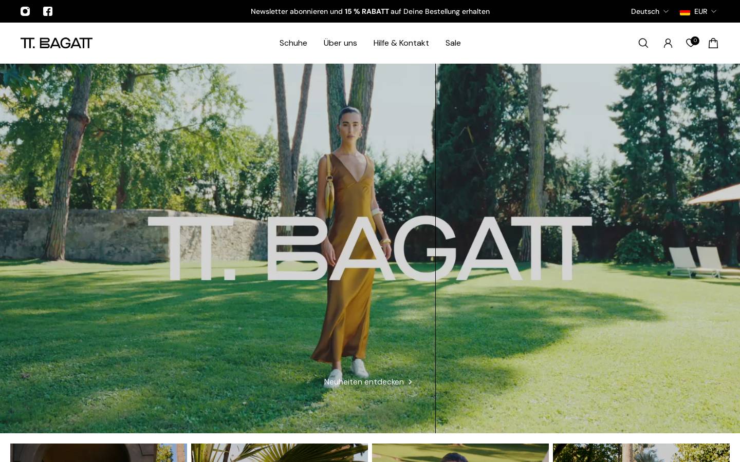 bagatt.com homepage screenshot