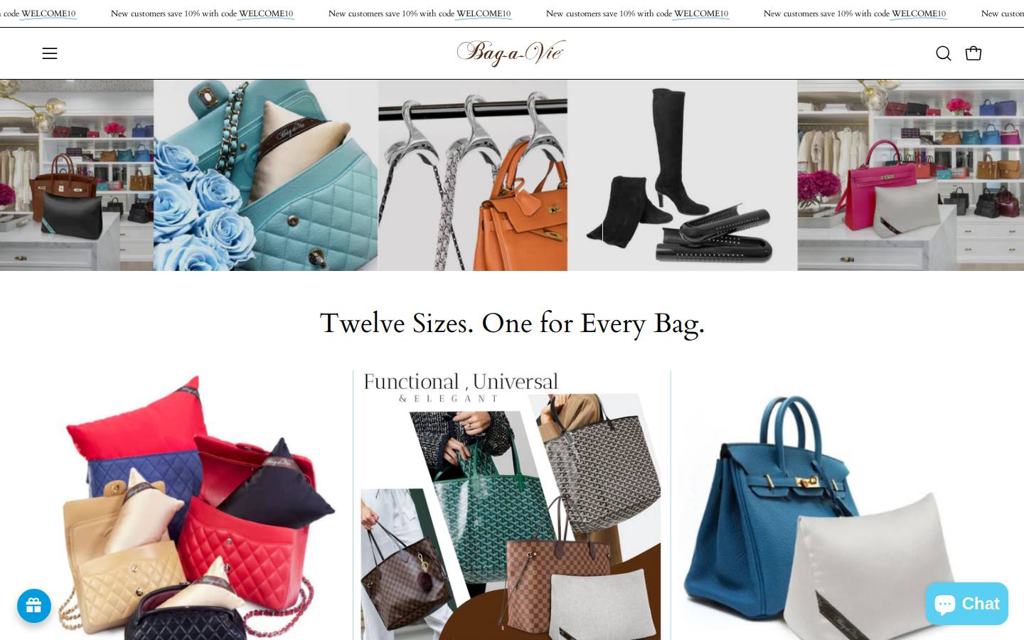 bagavie.com homepage screenshot