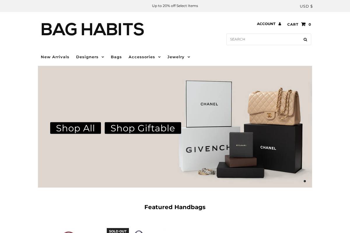 baghabits.com homepage screenshot