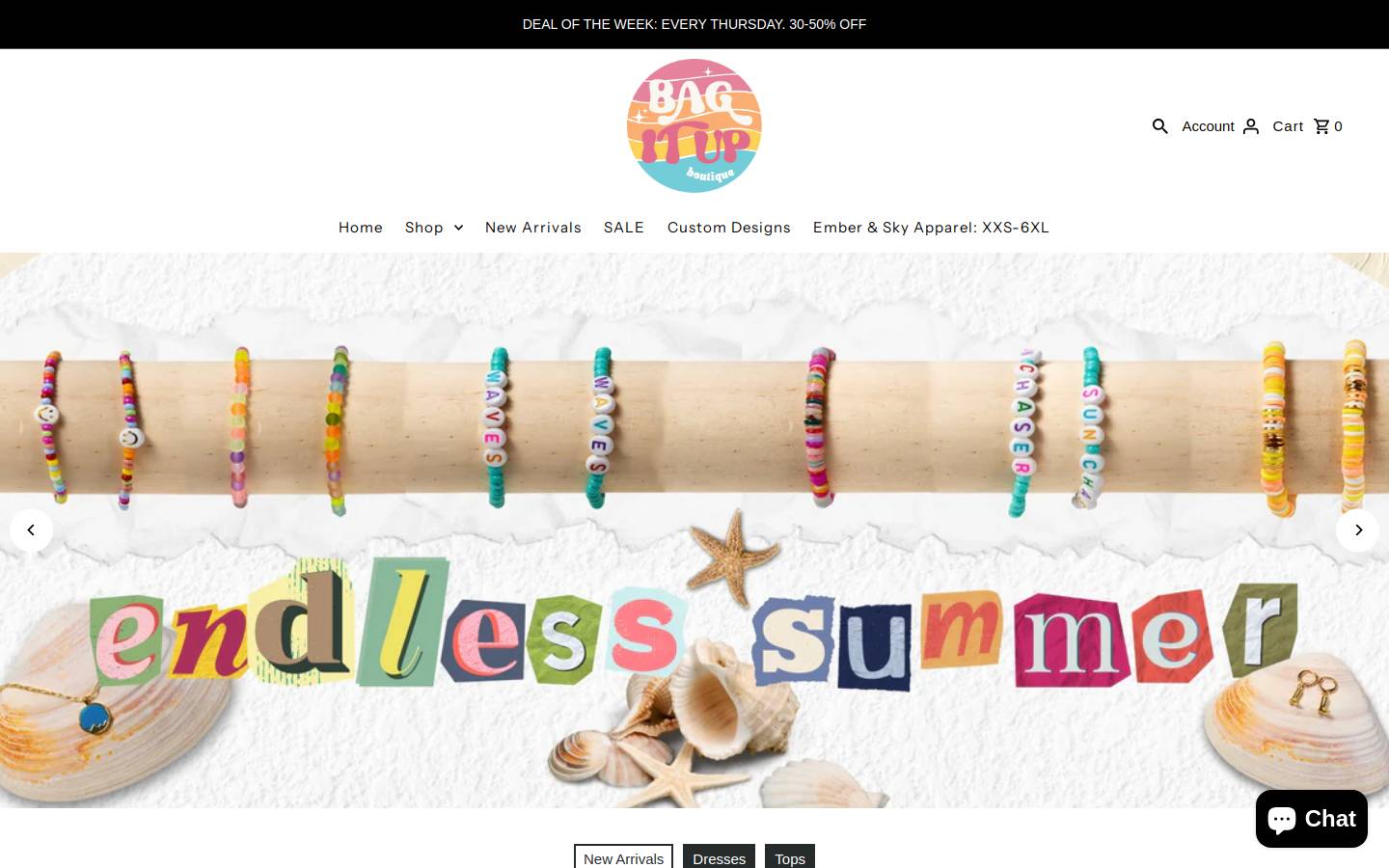bagitupb.com homepage screenshot