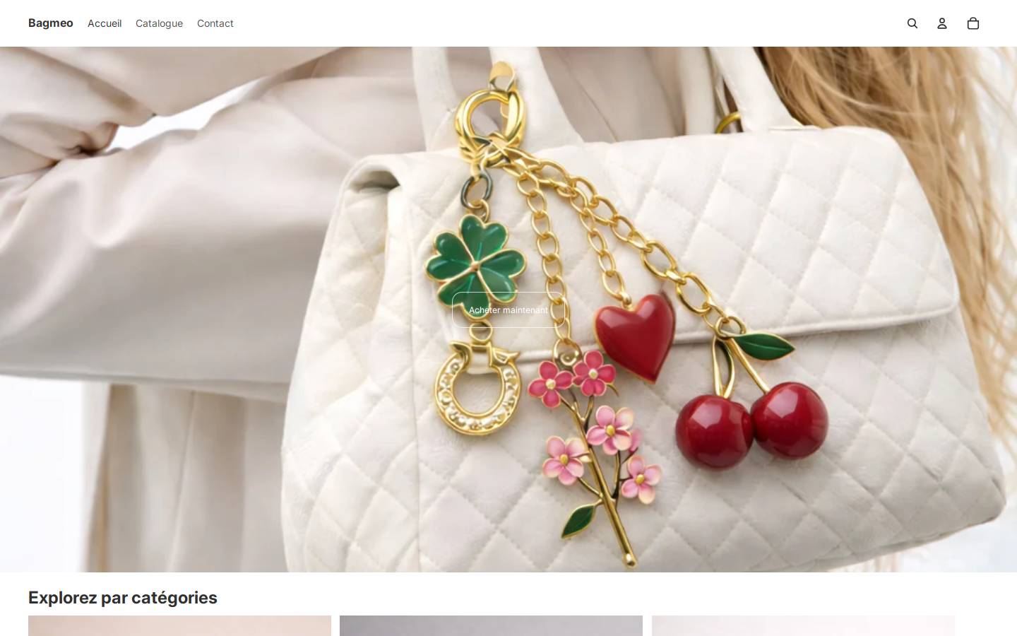bagmeo.com homepage screenshot