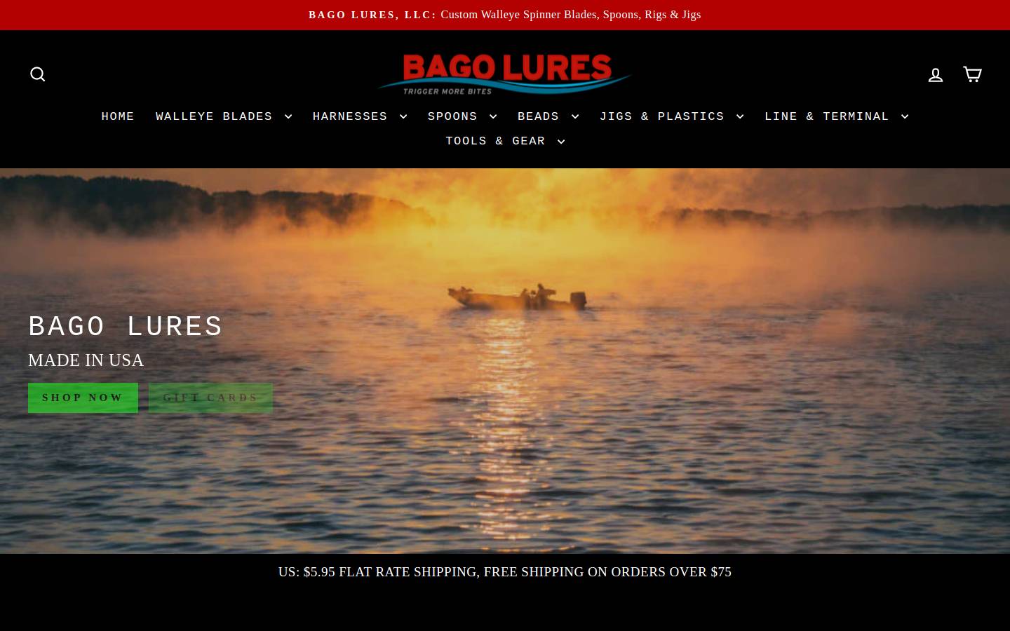 bagolures.com homepage screenshot