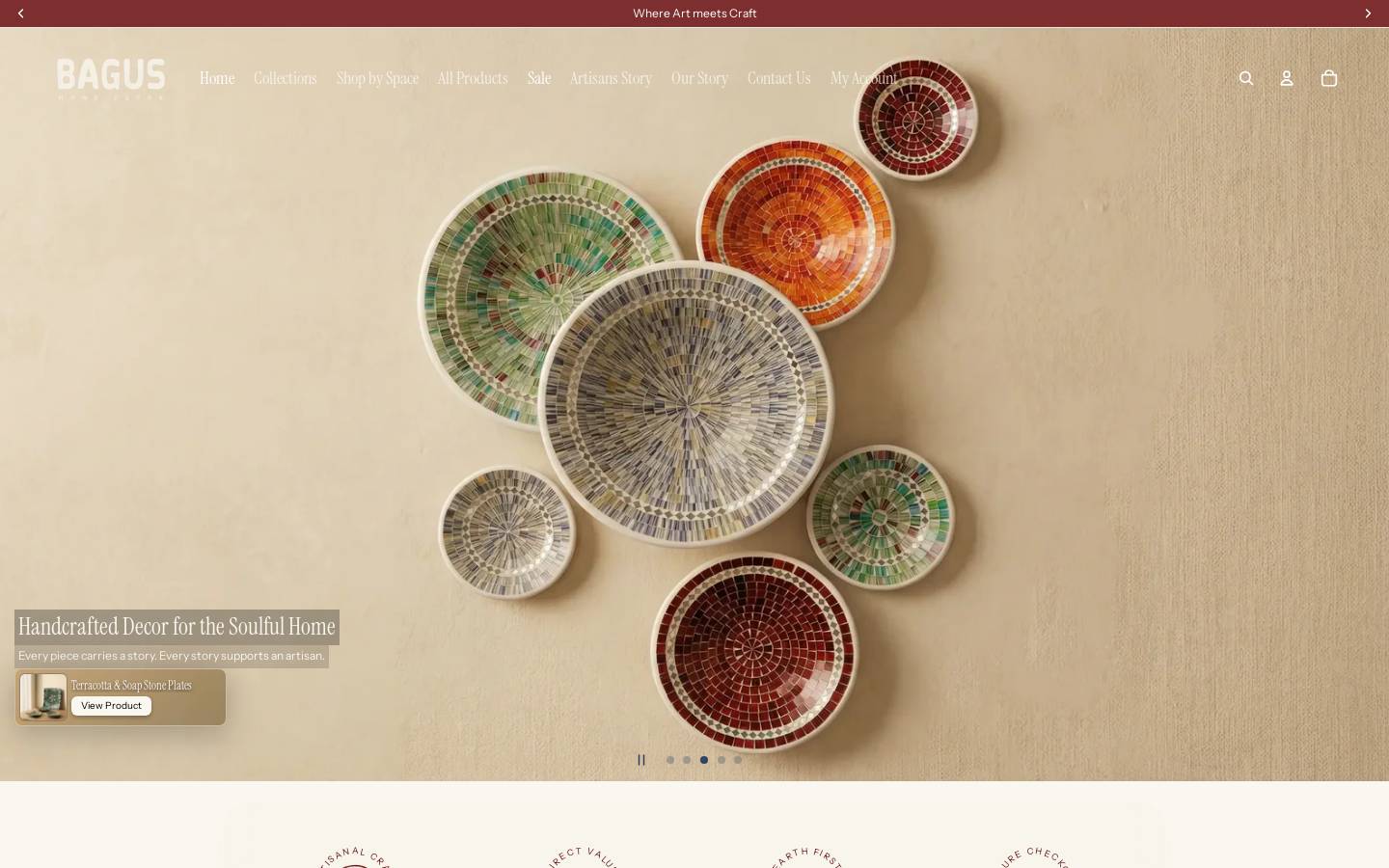 bagus.in homepage screenshot