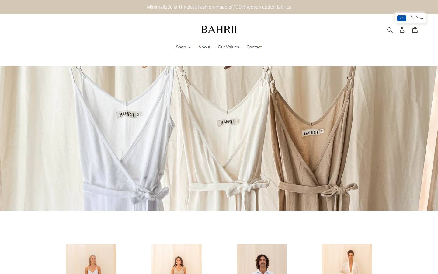 bahrii.com homepage screenshot