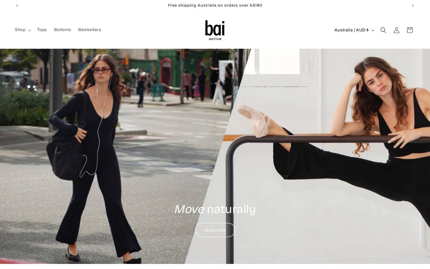 baiactive.com homepage screenshot