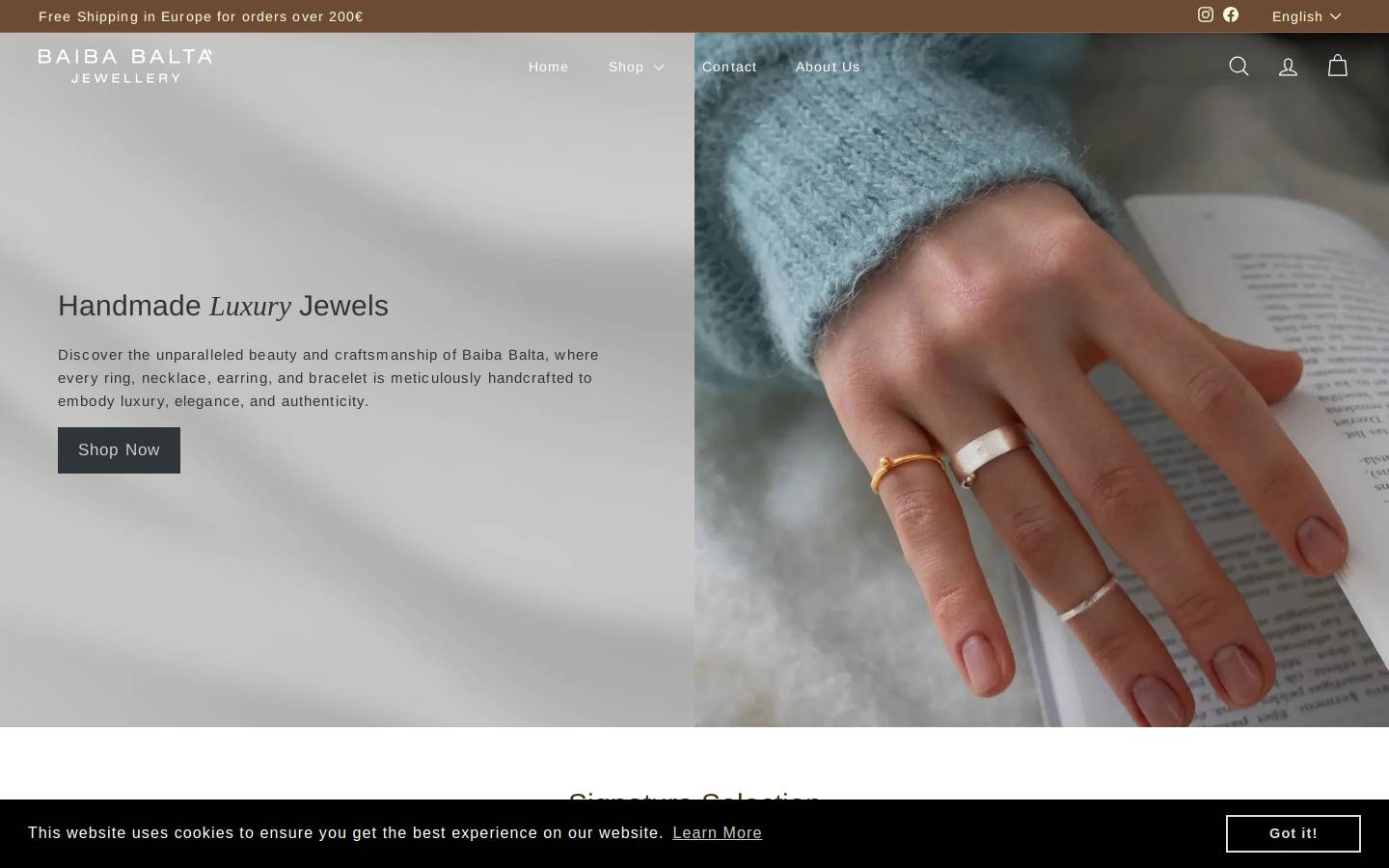baibabalta.com homepage screenshot