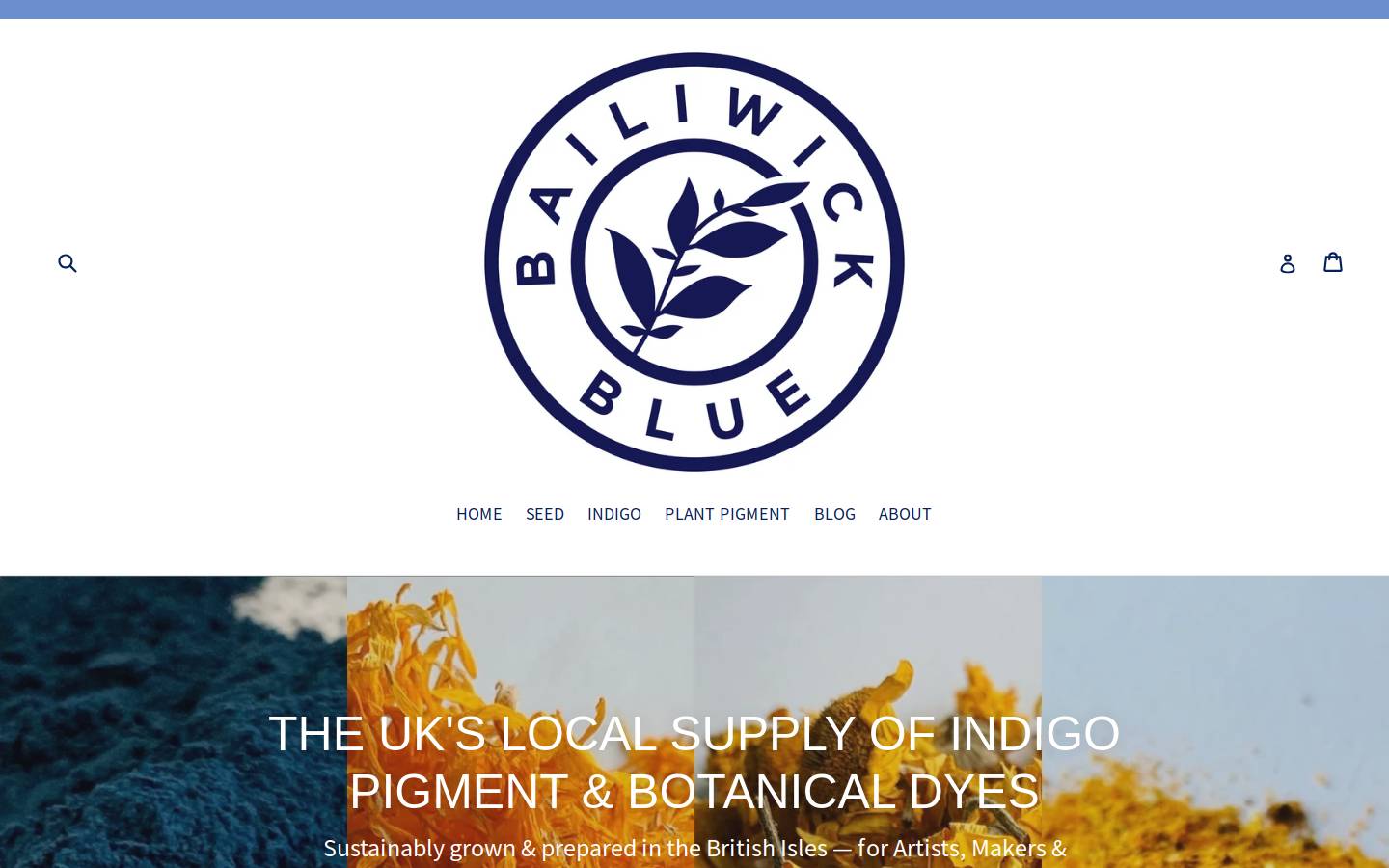 bailiwickblue.com homepage screenshot