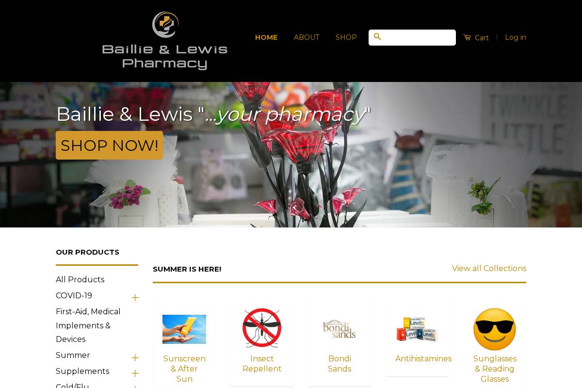 baillieandlewis.co.nz homepage screenshot