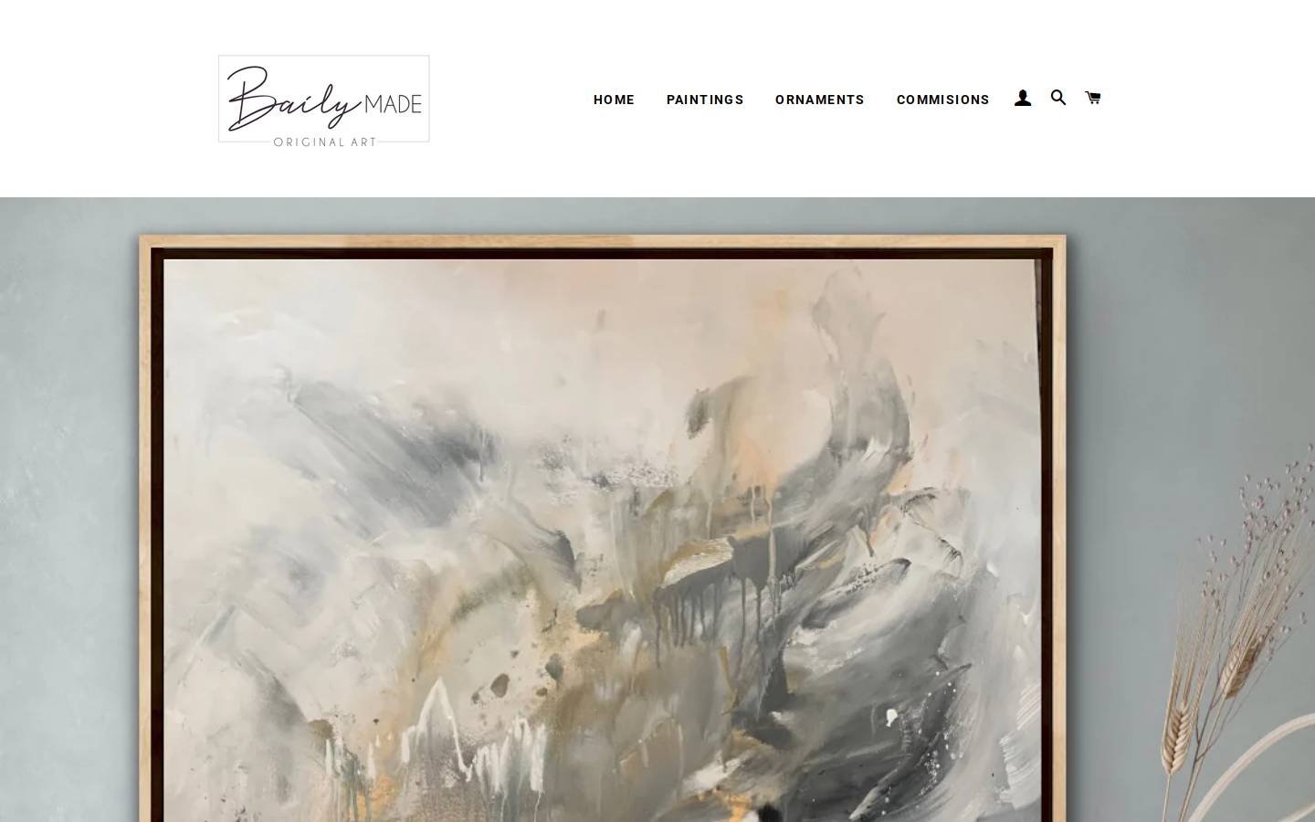 bailymade.com homepage screenshot