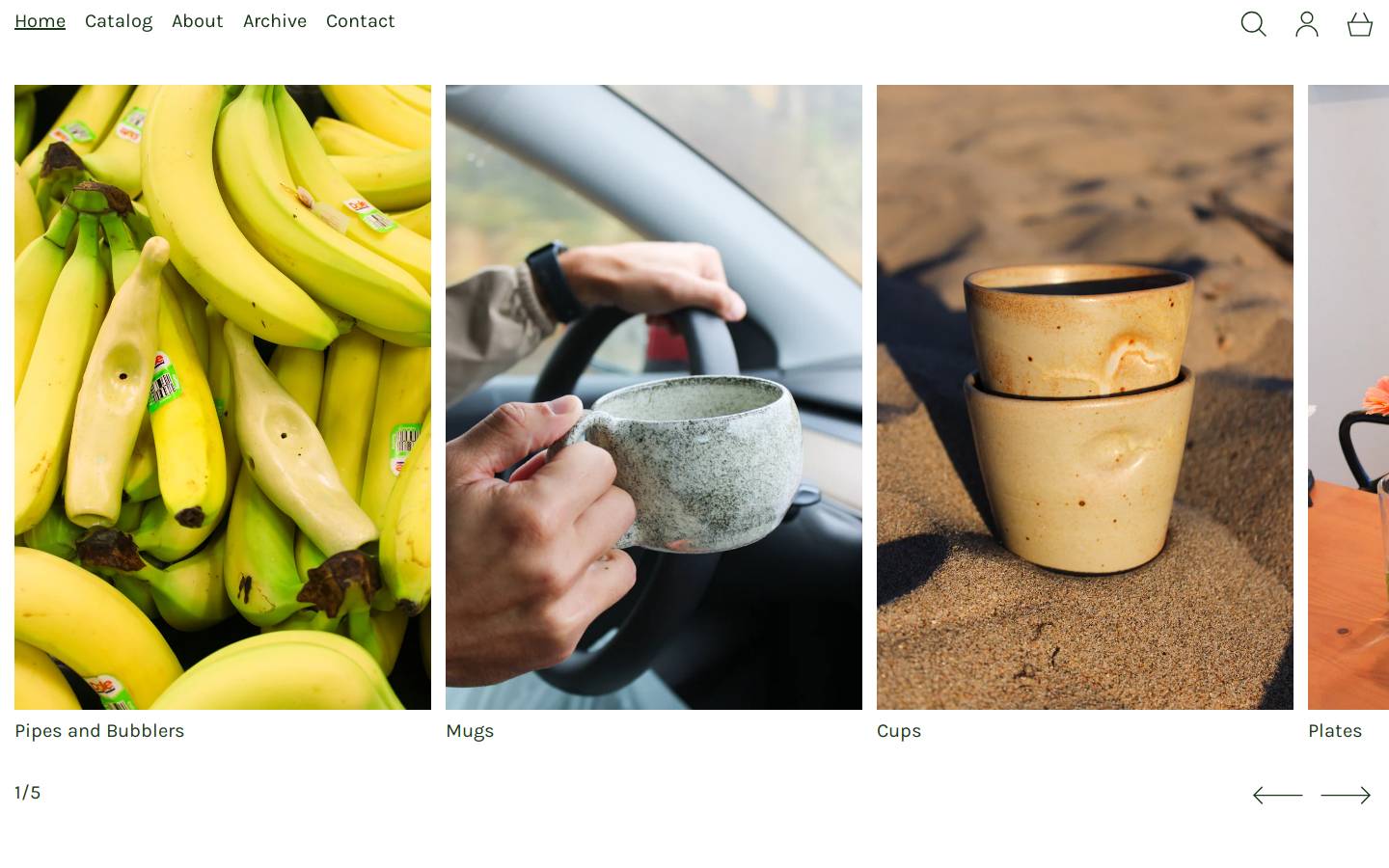 bainceramics.com homepage screenshot
