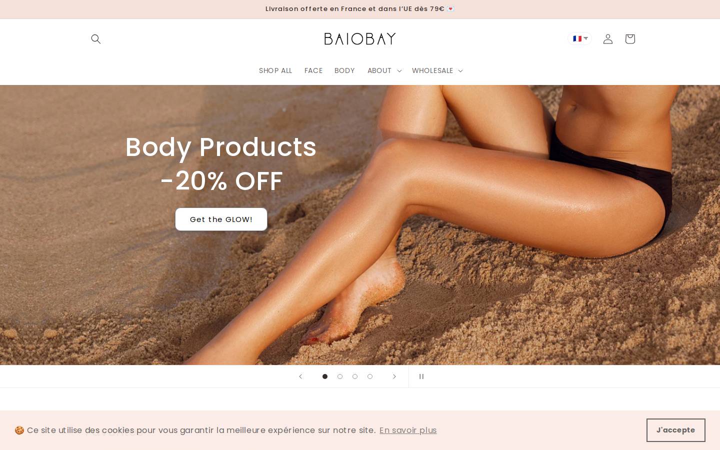 baiobay.fr homepage screenshot