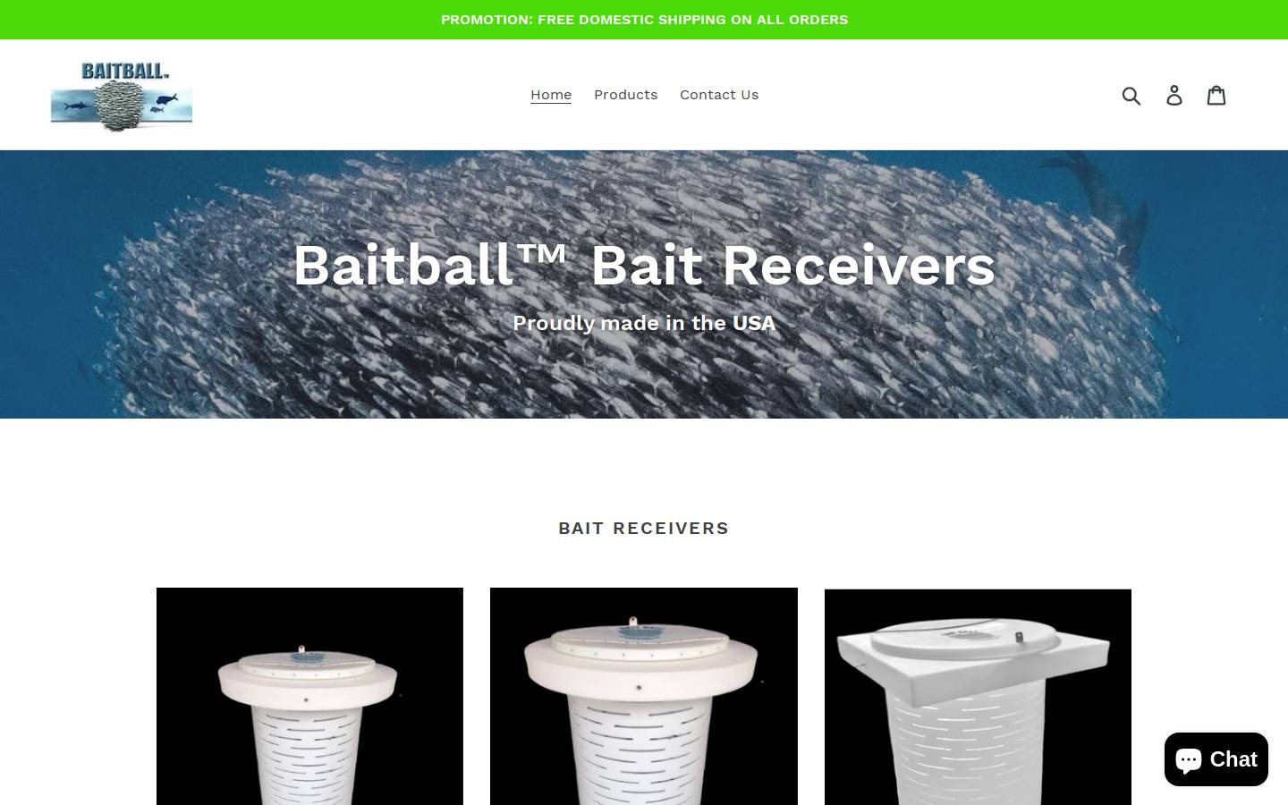 baitball.com homepage screenshot