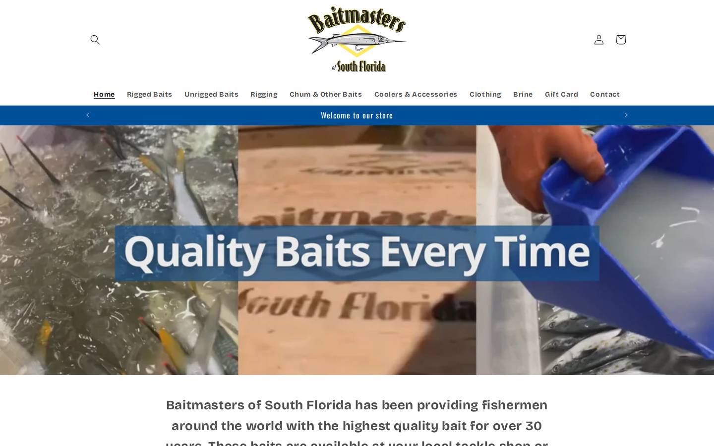 baitmasters.com homepage screenshot