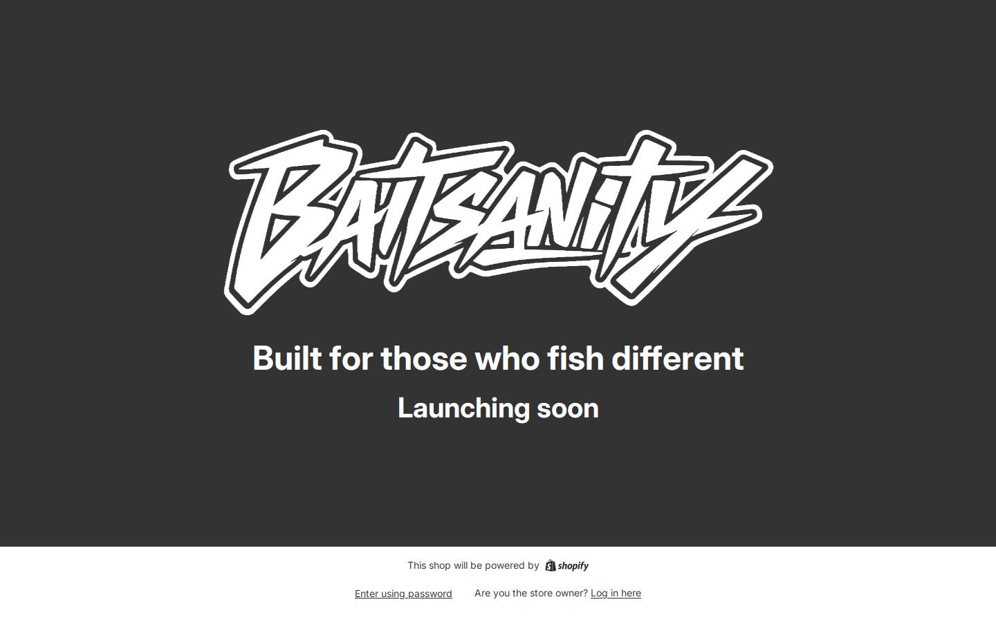 baitsanity.com homepage screenshot