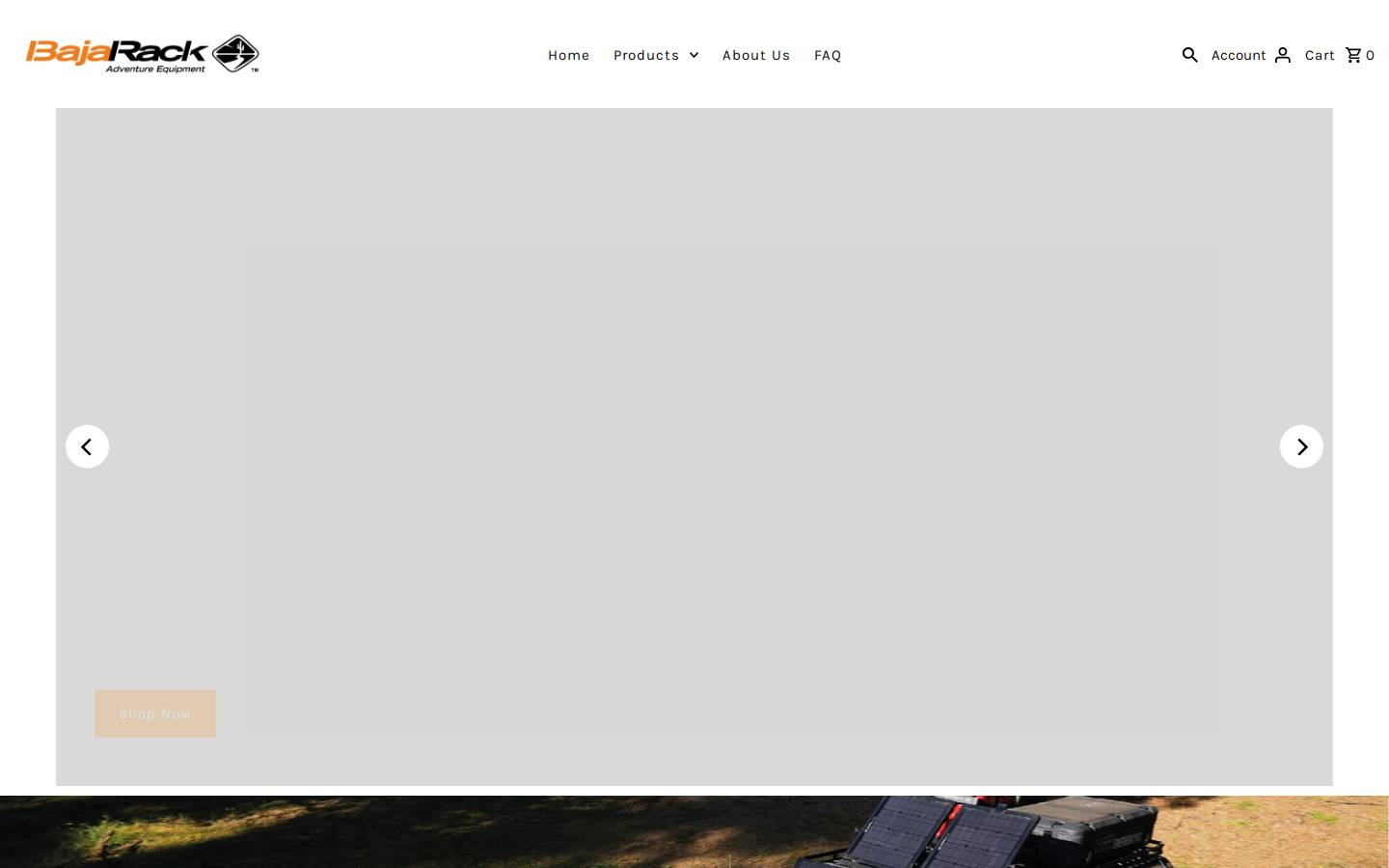 bajarack.com homepage screenshot