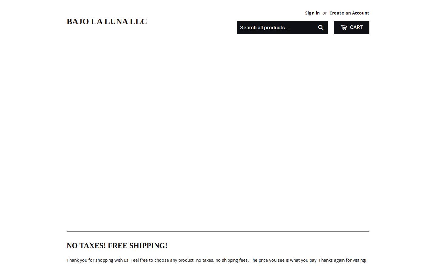 bajolaluna17.com homepage screenshot