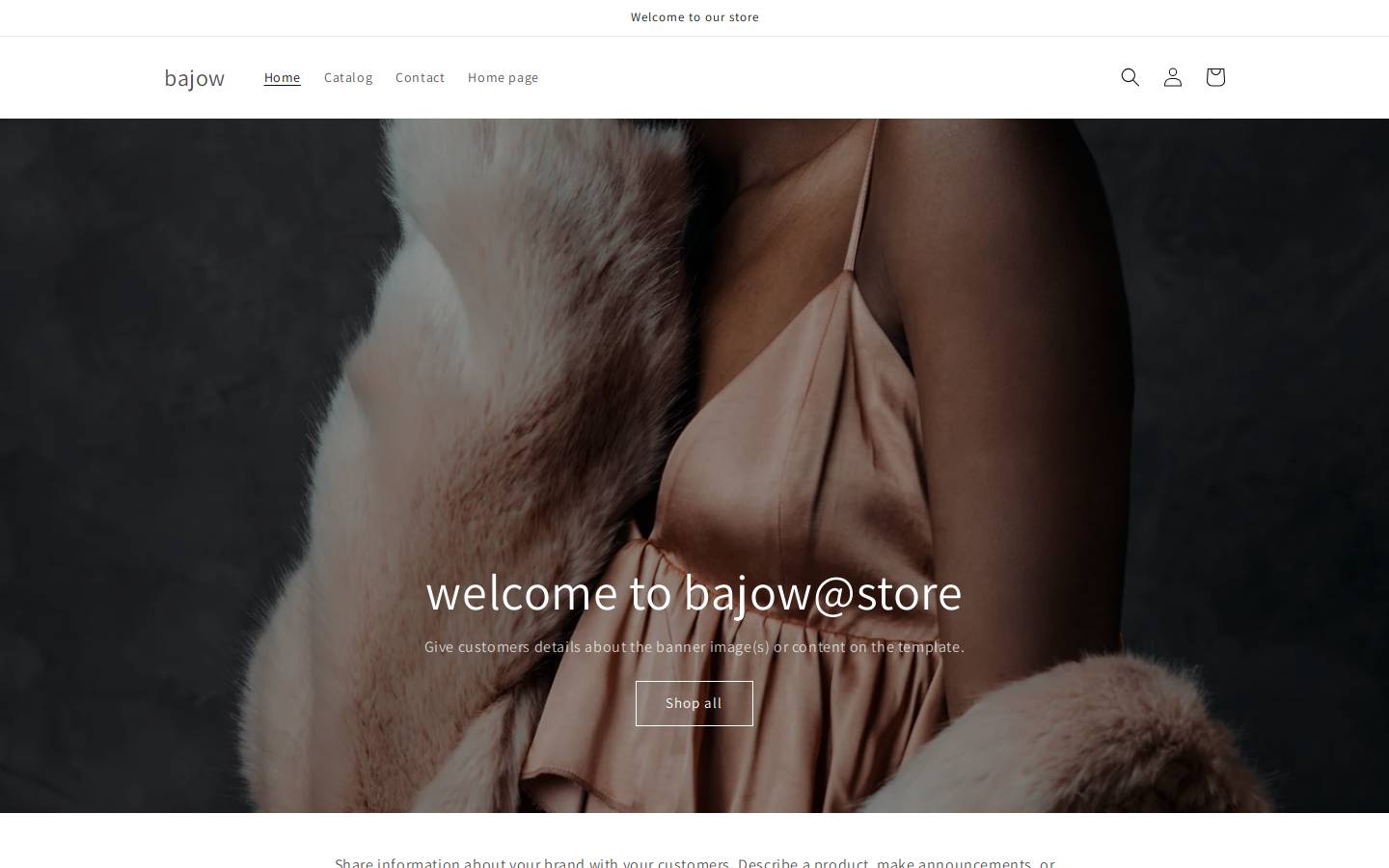 bajow.com homepage screenshot