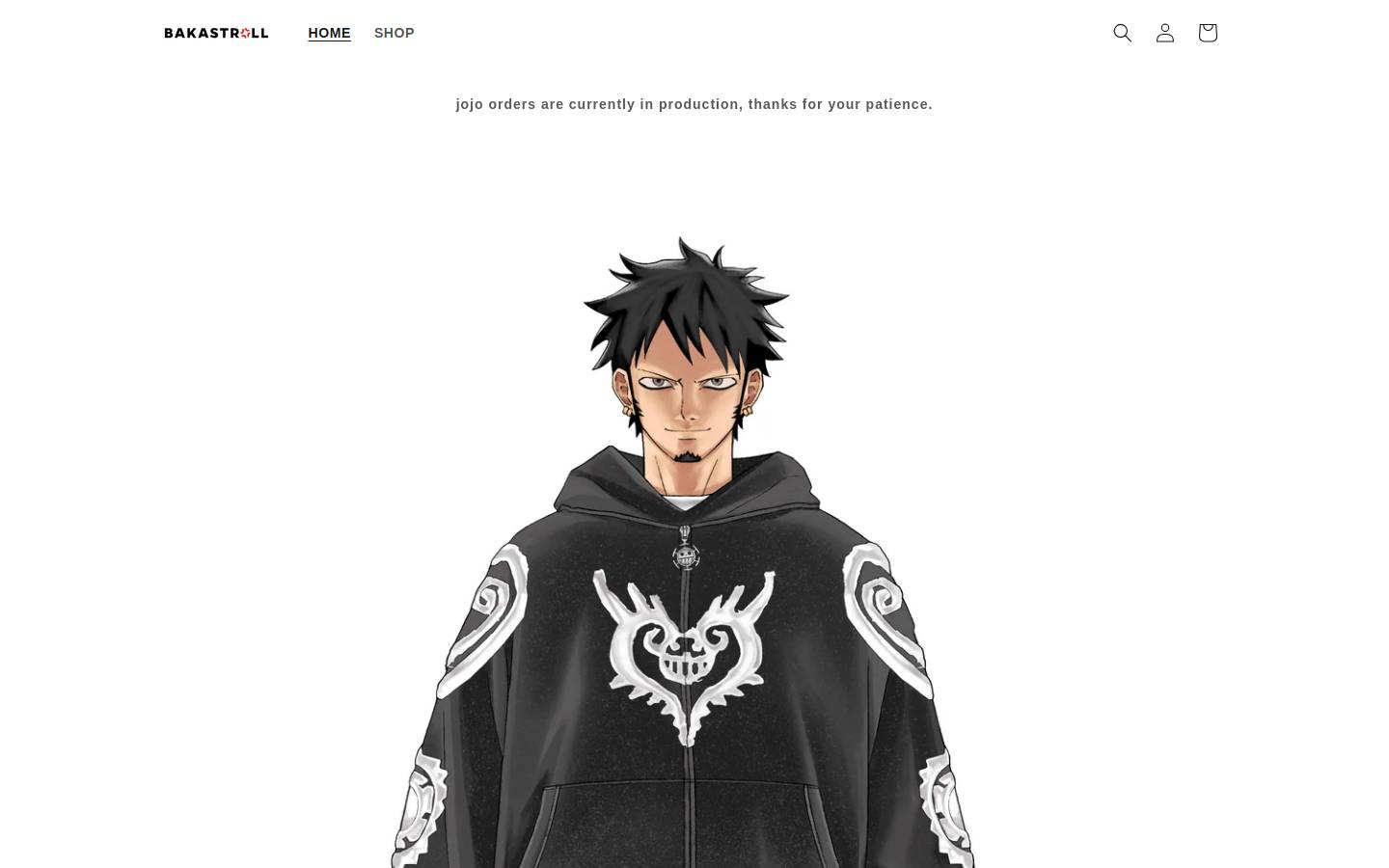 Bakastroll homepage screenshot