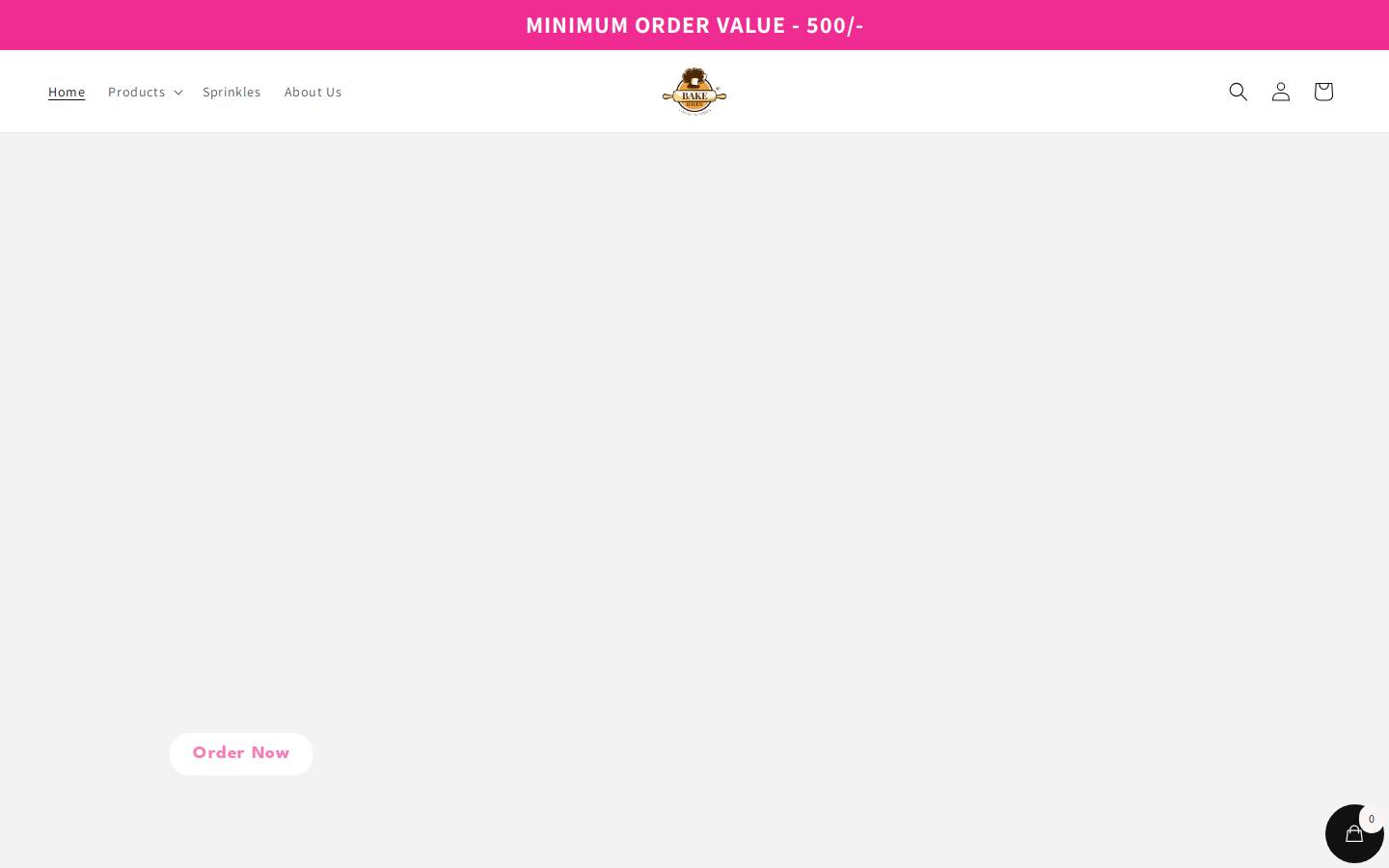 bakehavenonline.com homepage screenshot