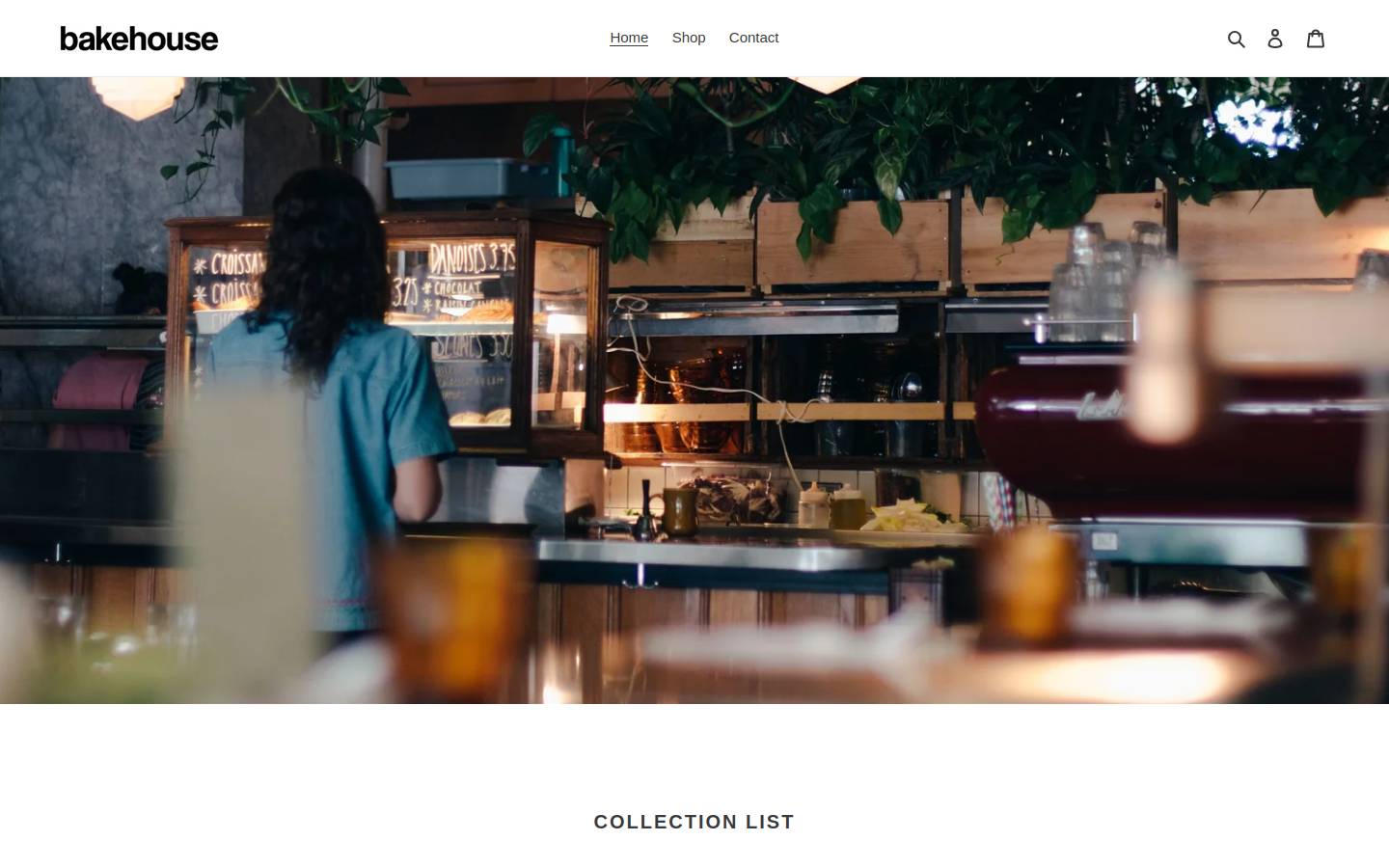 bakehousestoreusa.com homepage screenshot