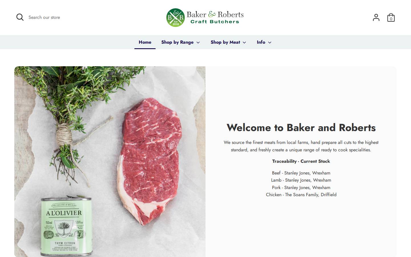 bakerandroberts.com homepage screenshot