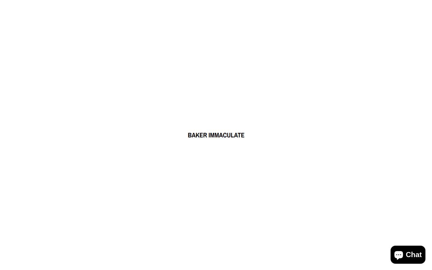 bakerimmaculate.com homepage screenshot