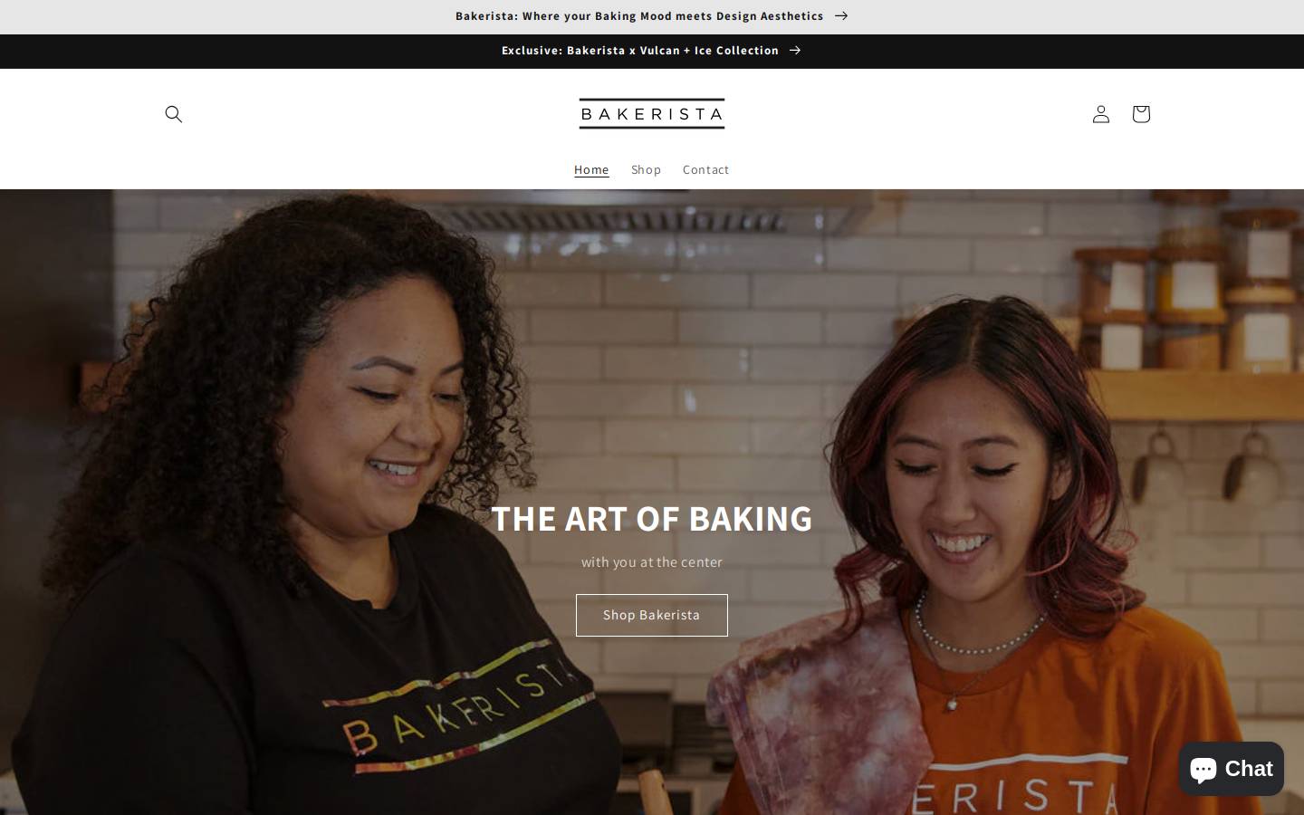 bakeristabykymbie.com homepage screenshot