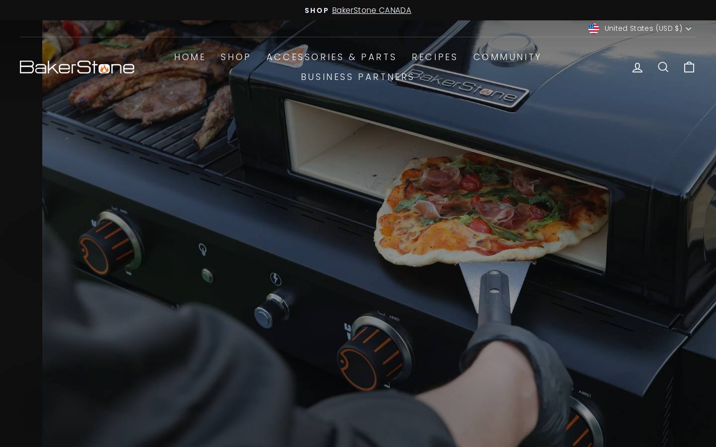 bakerstonebox.com homepage screenshot