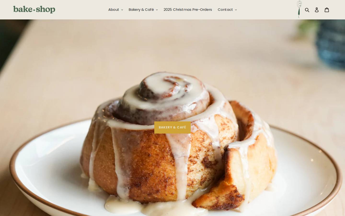 bakeshopseattle.com homepage screenshot