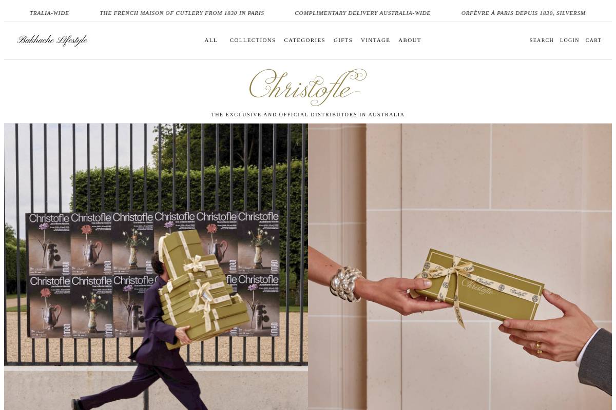 bakhachelifestyle.com.au homepage screenshot