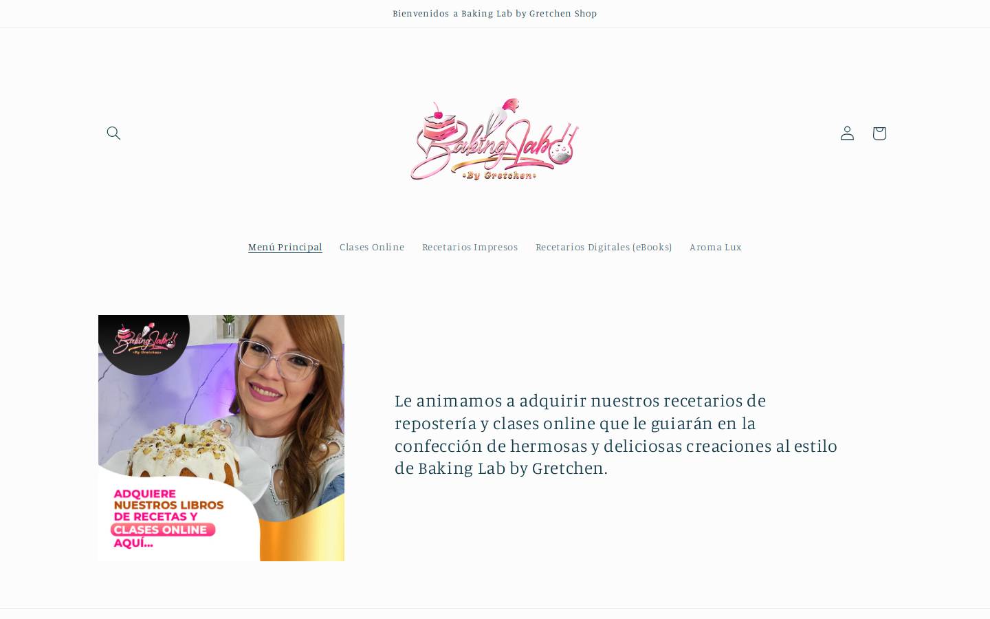 bakinglabshop.com homepage screenshot