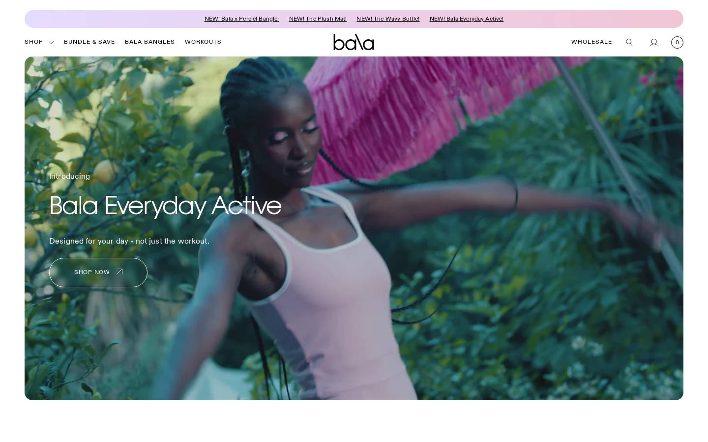 balabangles.com homepage screenshot