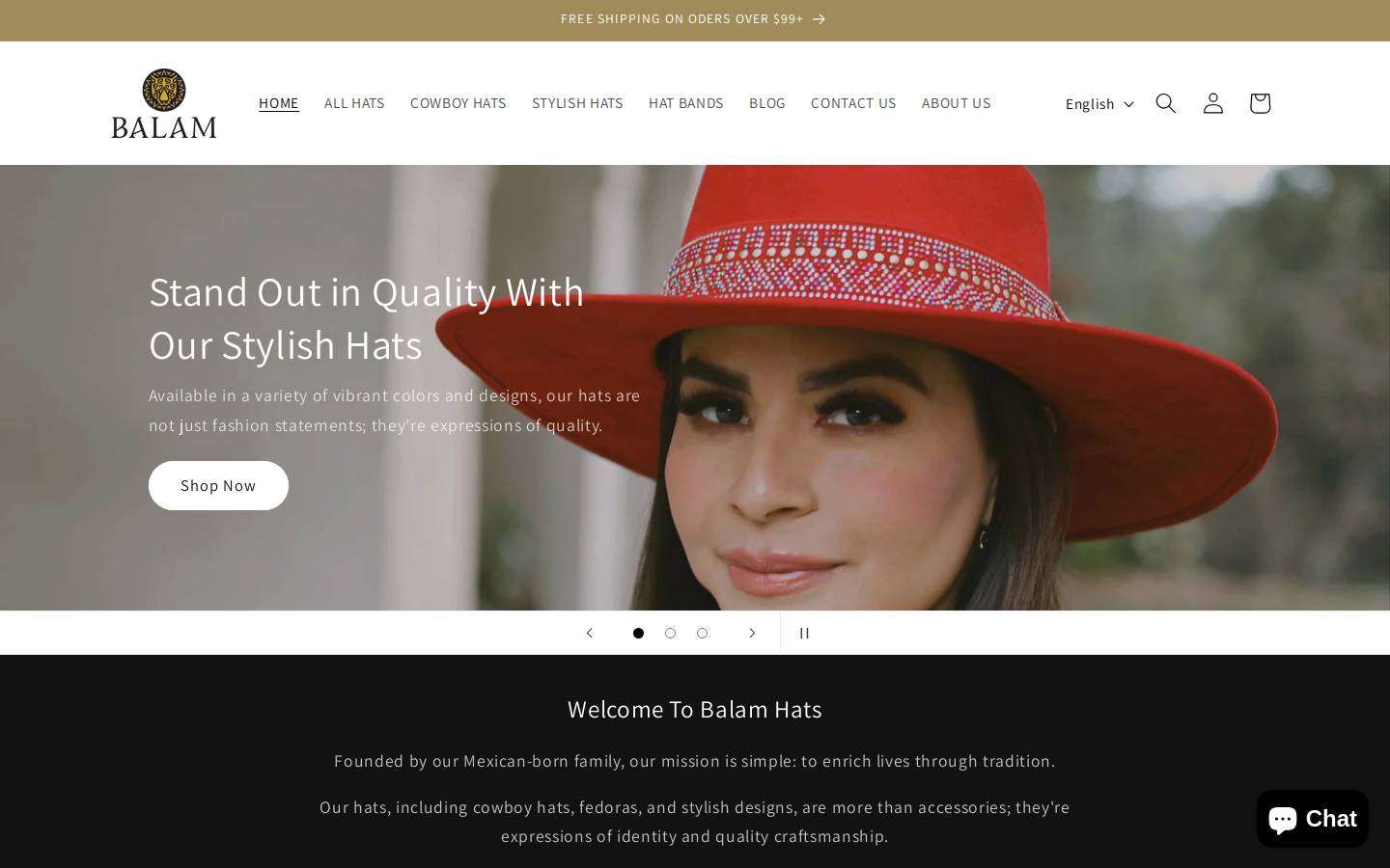 balamhats.com homepage screenshot
