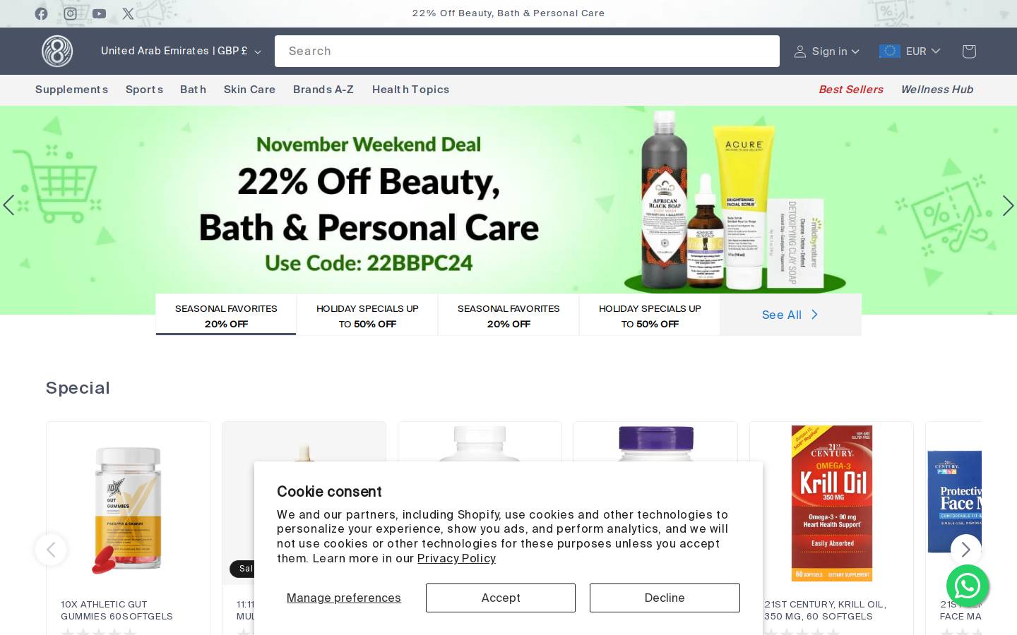 balance-8.com homepage screenshot