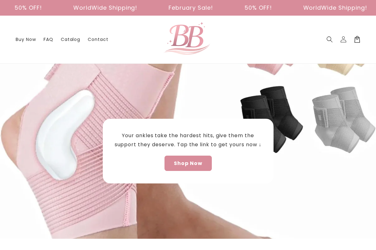 Balance Band homepage screenshot