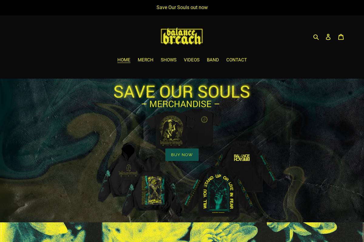 balancebreach.com homepage screenshot