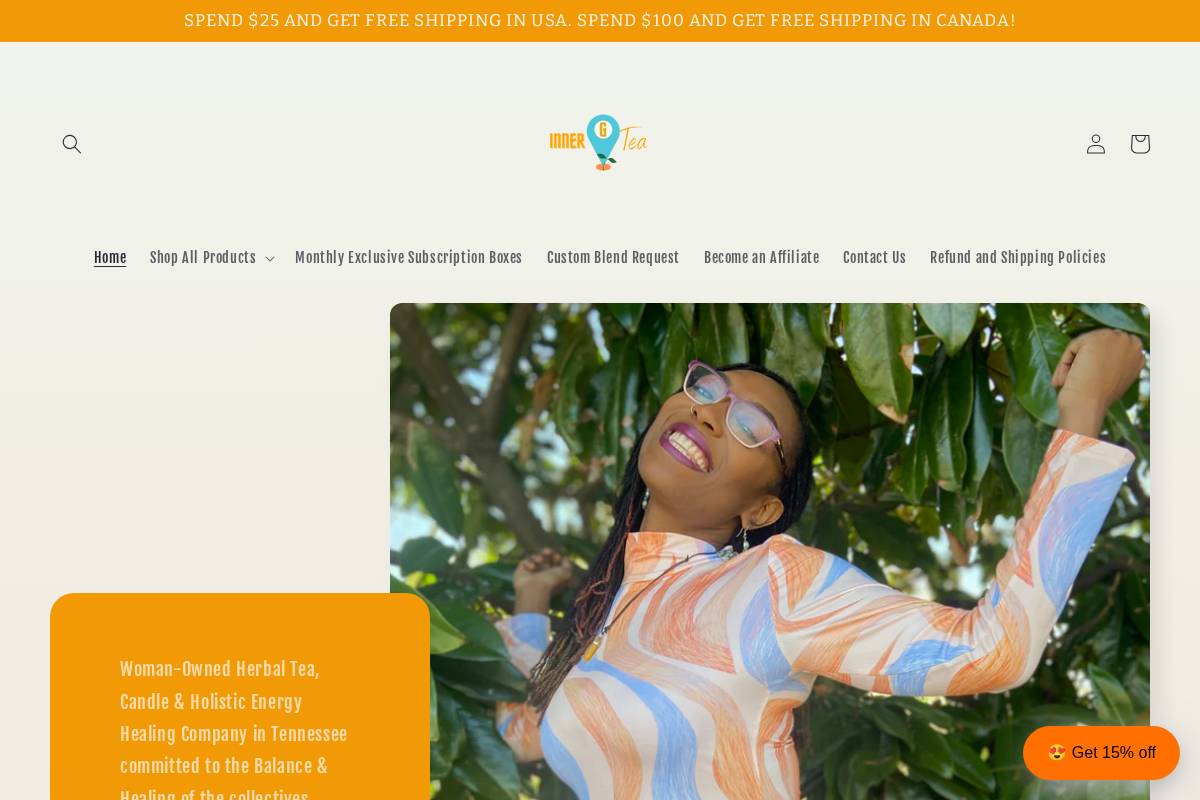 balanceyourinnerg.com homepage screenshot