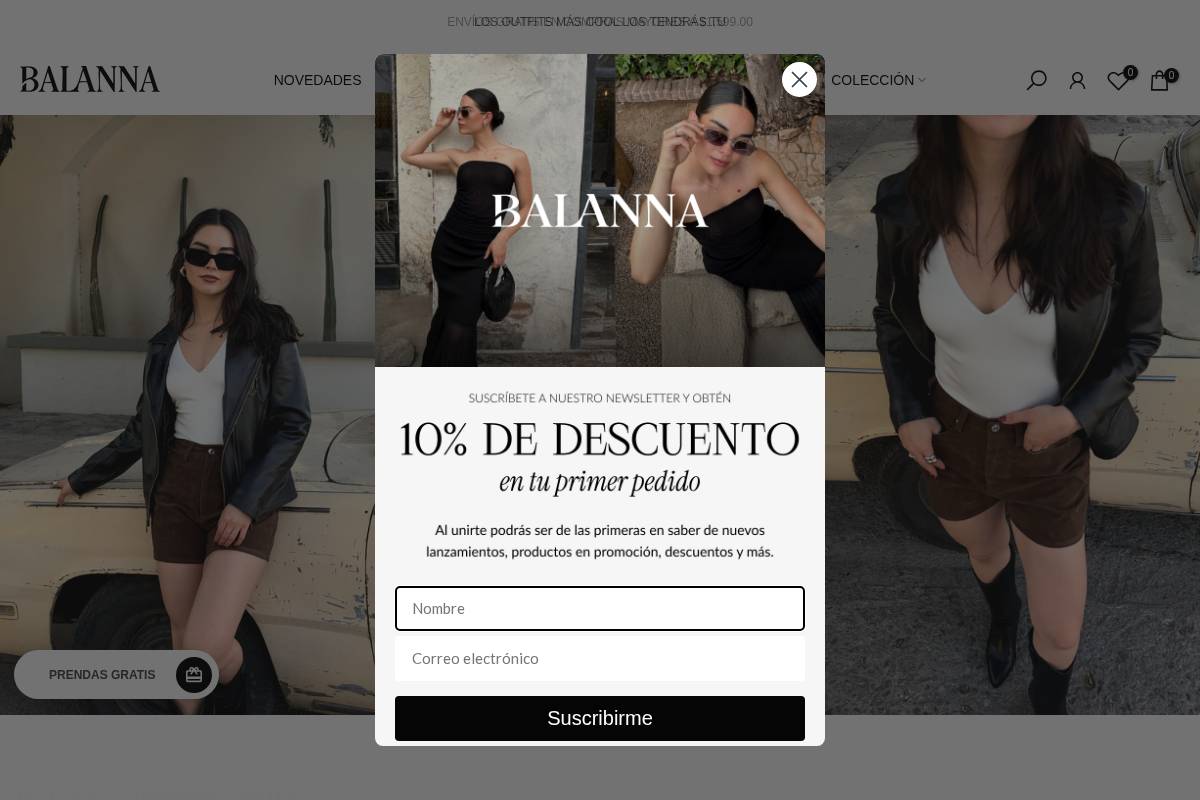 balanna.mx homepage screenshot