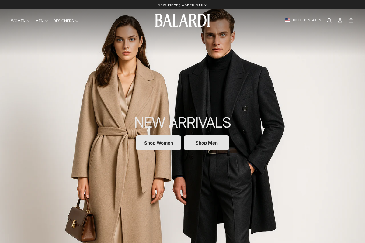 Balardi net - all for your baby homepage screenshot