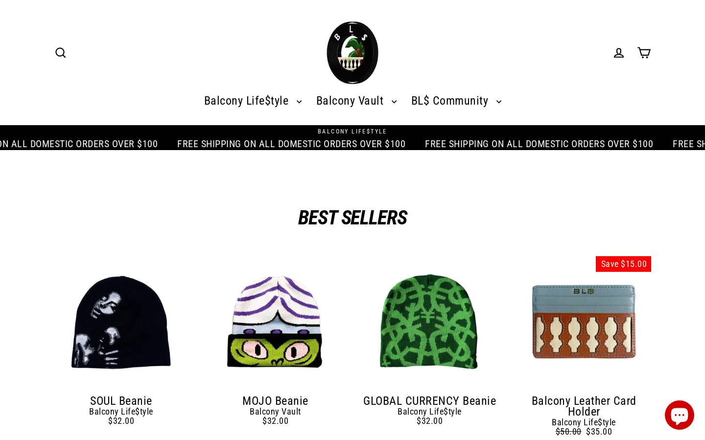 balconylifestyle.com homepage screenshot