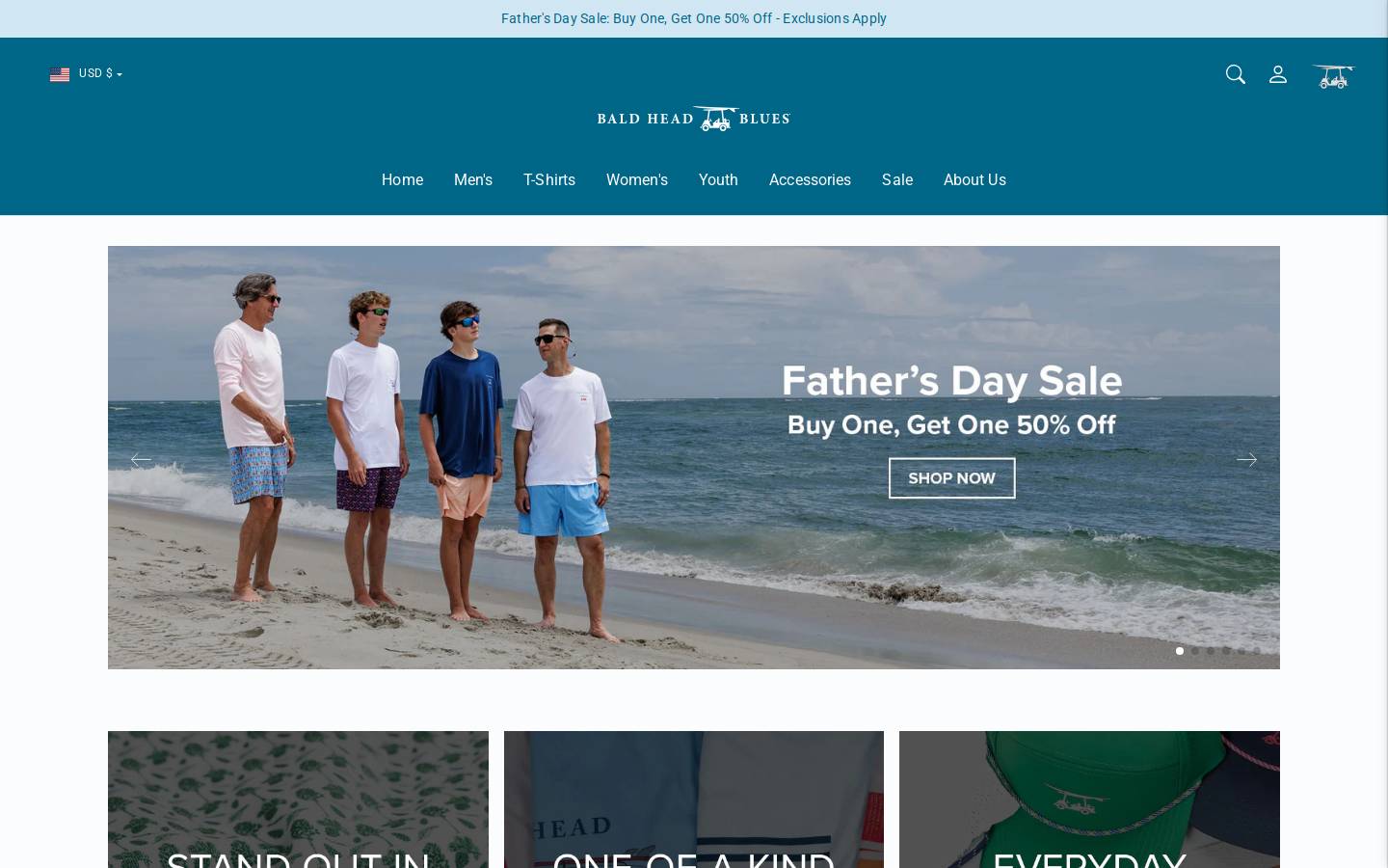 baldheadblues.com homepage screenshot