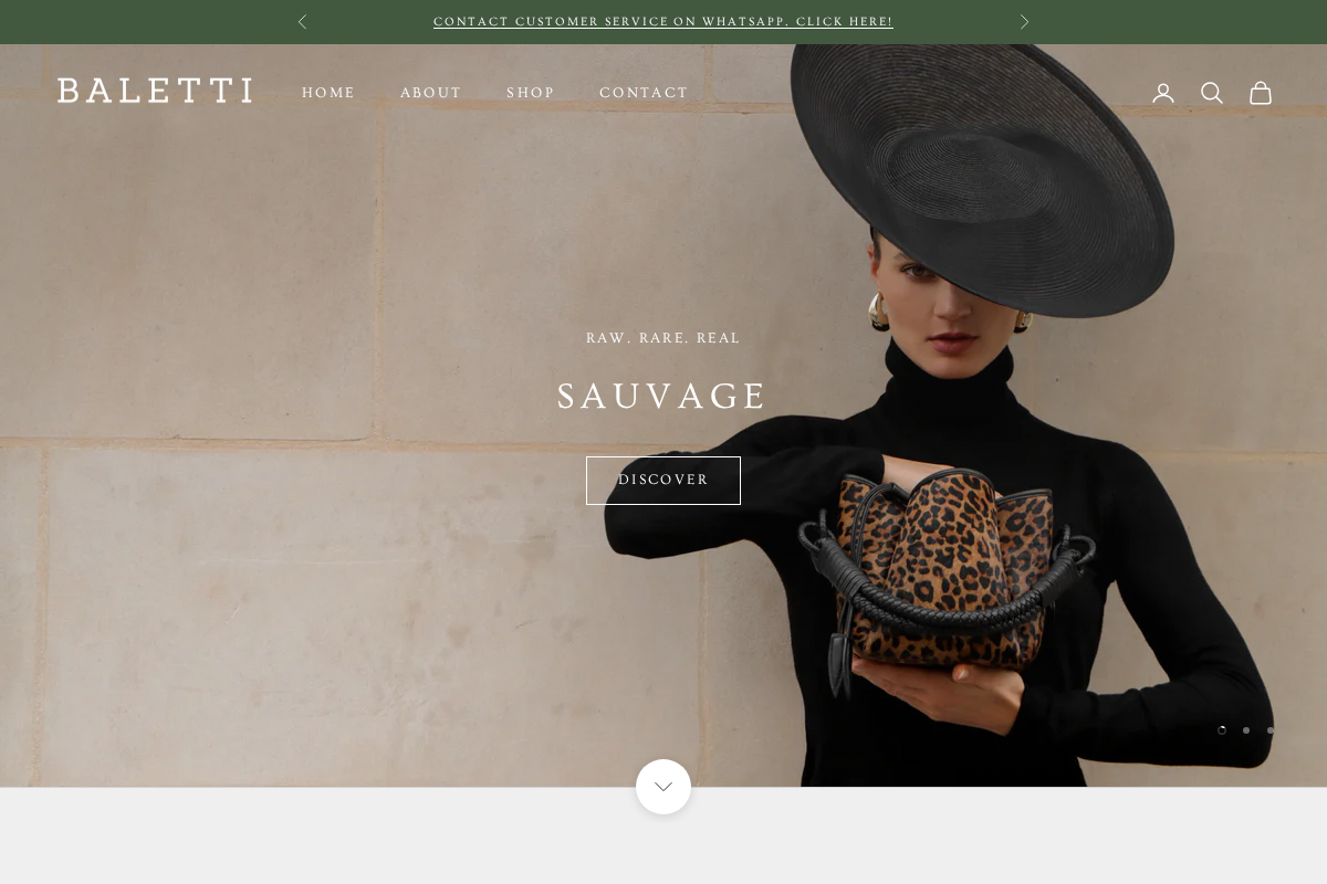 balettishop.com homepage screenshot