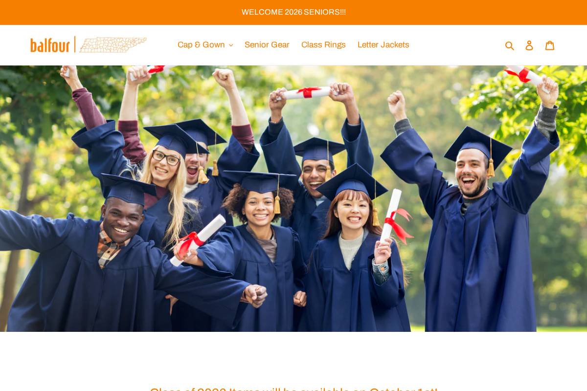 balfourgradtn.com homepage screenshot