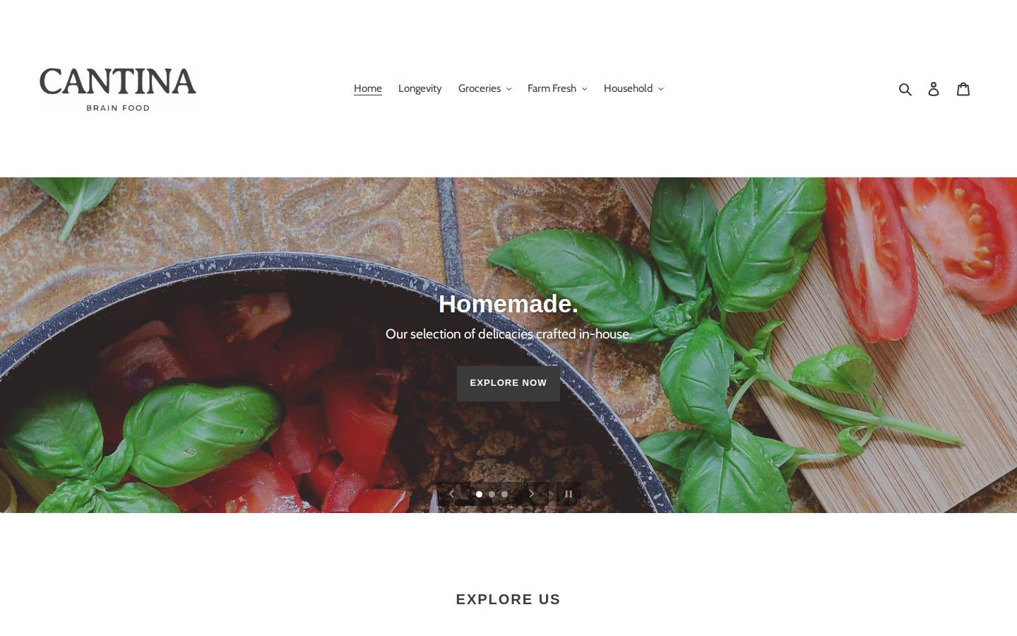 bali-fresh.com homepage screenshot