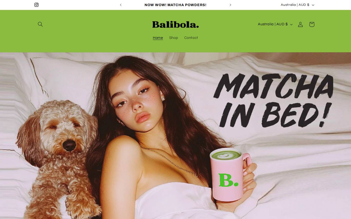 balibolaofficial.com homepage screenshot