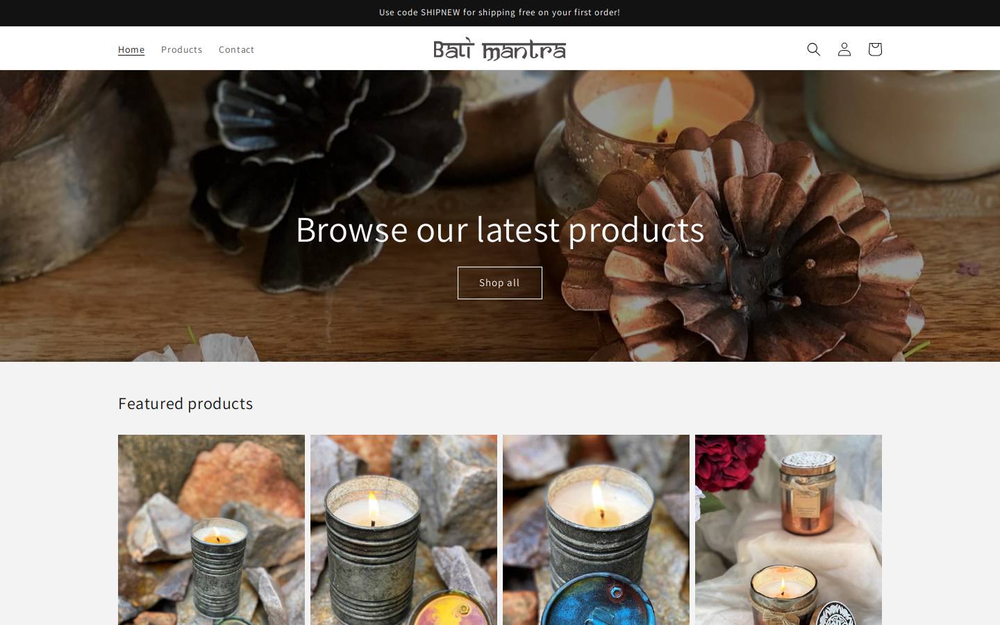 balimantra.in homepage screenshot