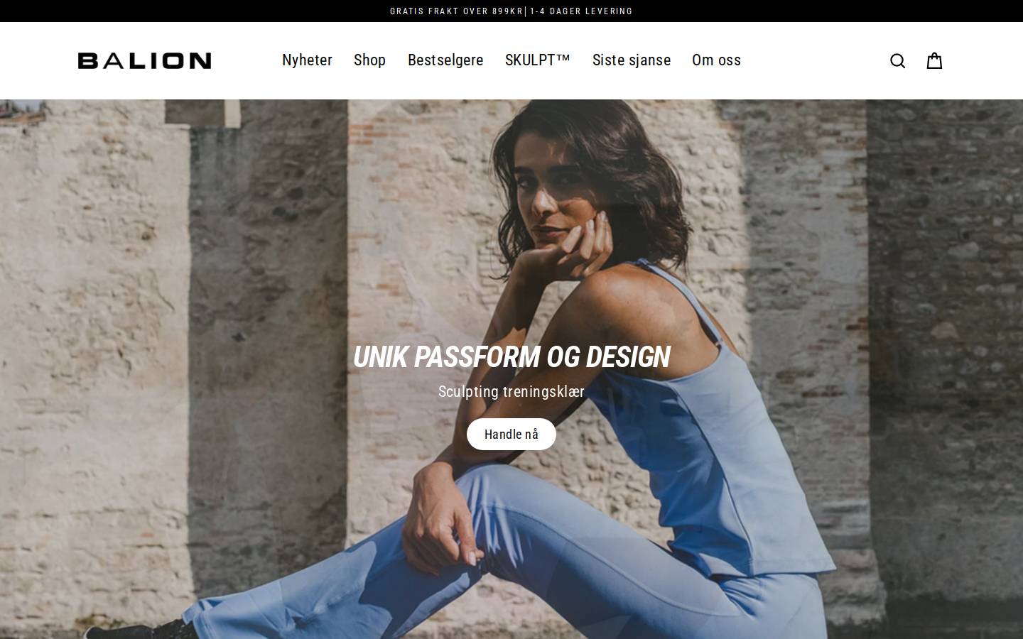 BALION  homepage screenshot