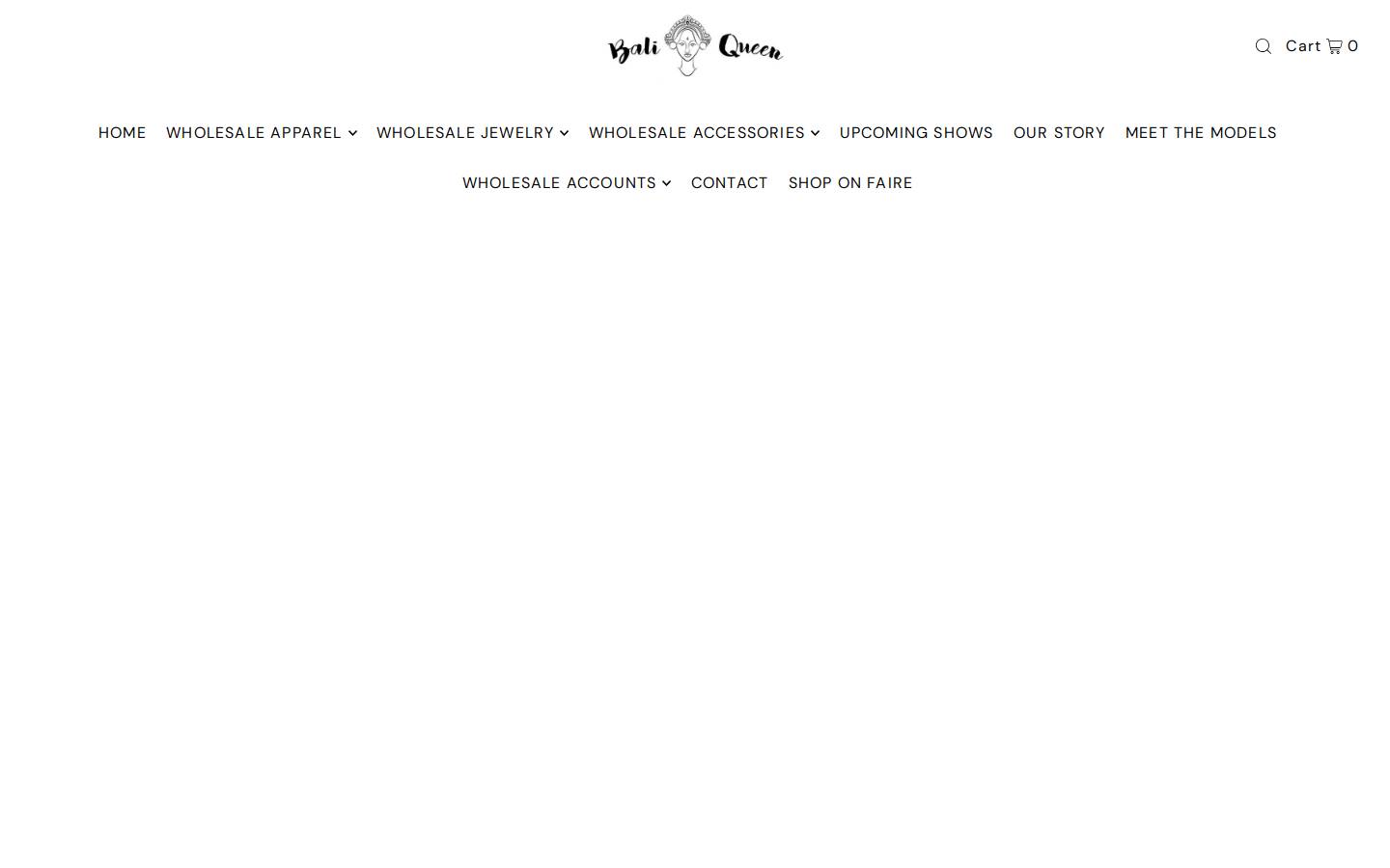 baliqueen.com homepage screenshot