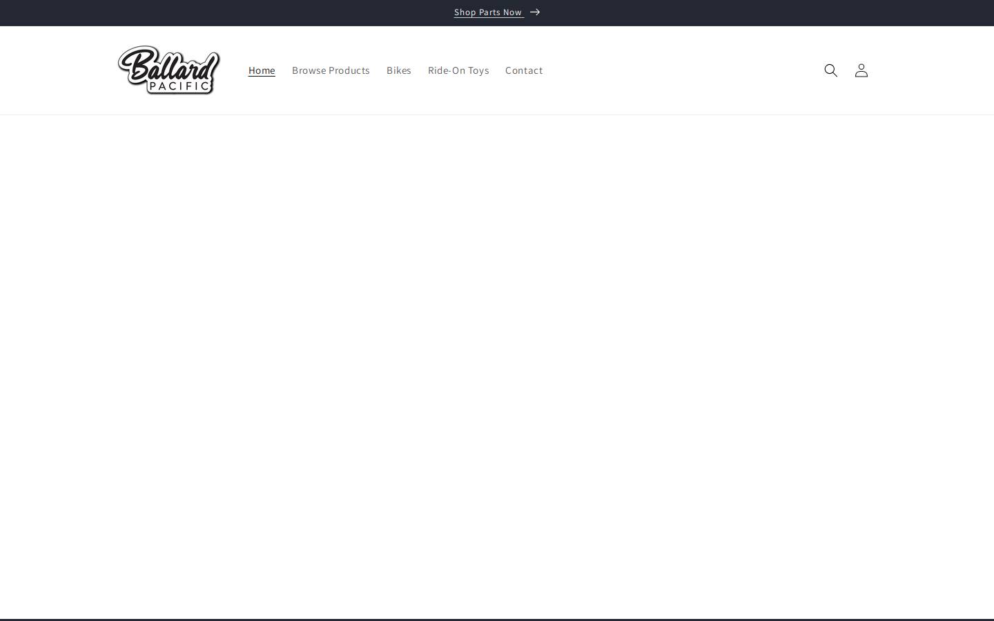 ballardpacific.com homepage screenshot