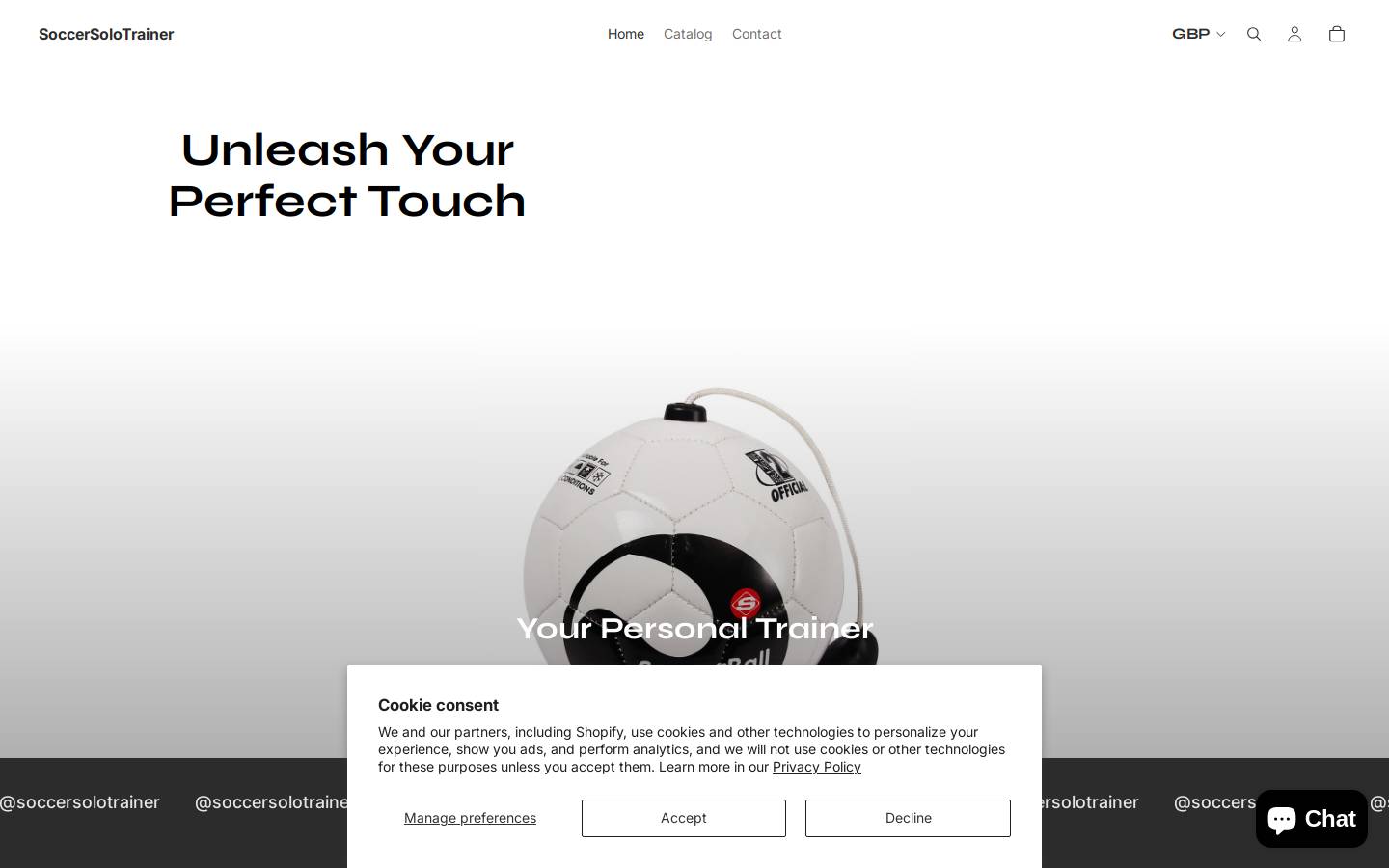 ballbackshop.com homepage screenshot